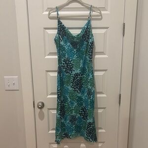 Express Teal Midi Dress